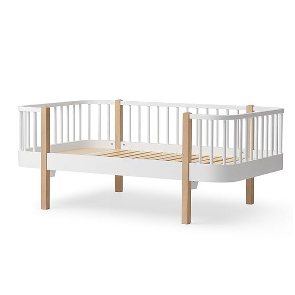 Lit banquette junior 90 x 160 cm Wood - Chêne