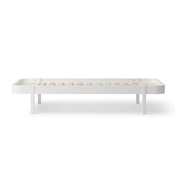 Lit Wood Lounger 90 x 200 - Blanc