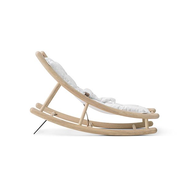 Transat Bébé Evolutif Wood - Chêne / Blanc