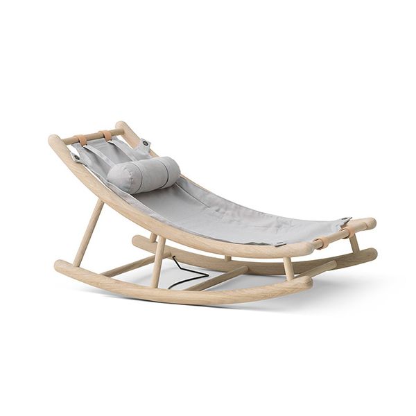 Transat Bébé Evolutif Wood - Chêne / Gris