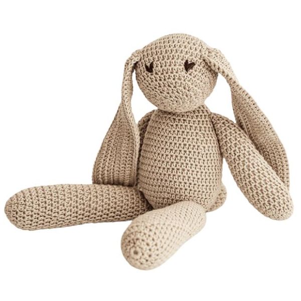 Crochet Bunny Soft Toy - Honey