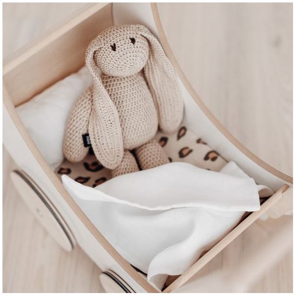 Toy Pram Bedding - Leopard