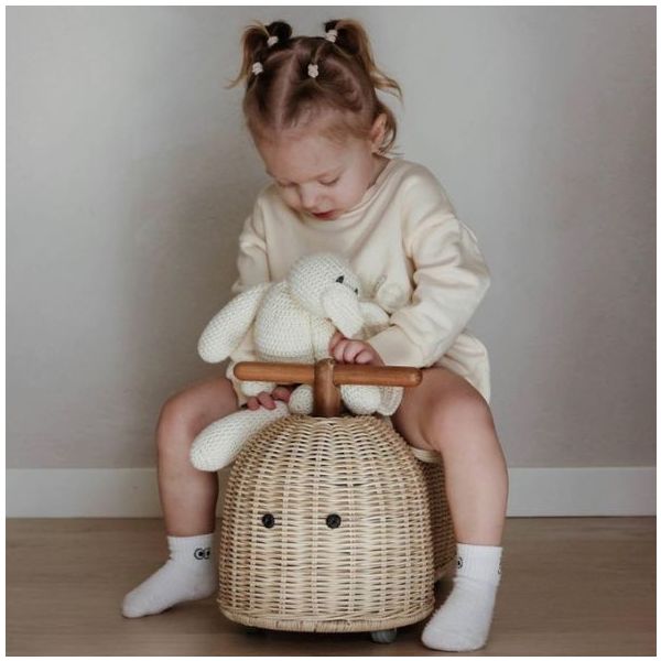 Kids Rattan Ride On Toy
