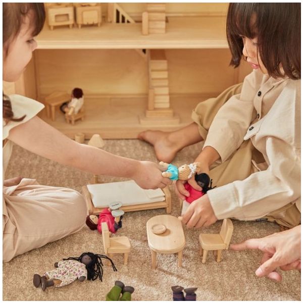 Set de meubles Victoriens pour maison de poupée