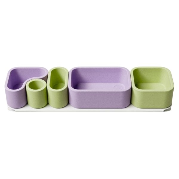 Étagère murale avec bacs de rangement - 88 cm