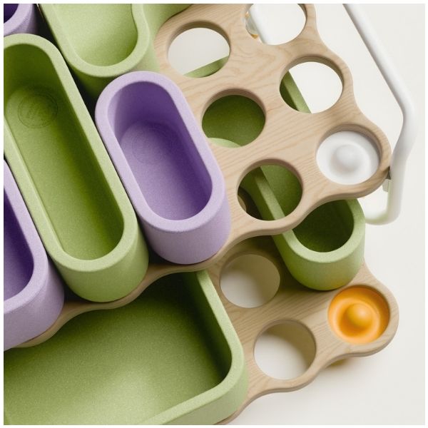 Étagère de rangement sur roulettes