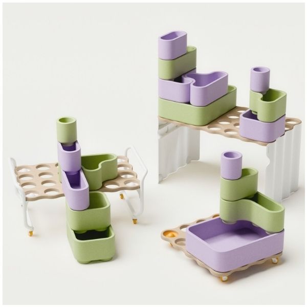 Étagère de rangement sur roulettes