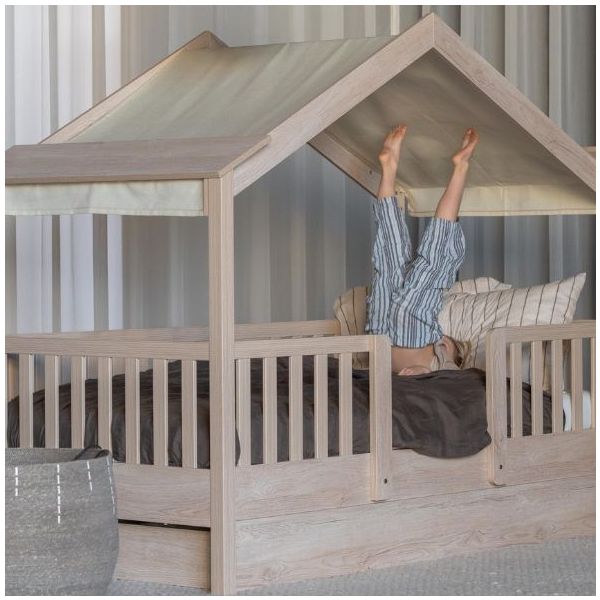 Tiroir pour lit cabane Chalet - Frêne Naturel