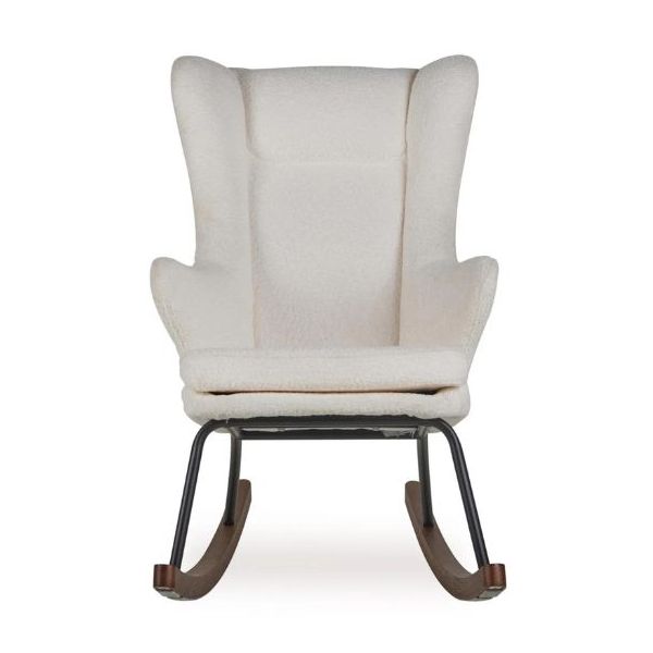 Fauteuil à bascule De Luxe - Crème