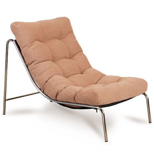 Fauteuil Lounge De Luxe - Tuscany / Chrome