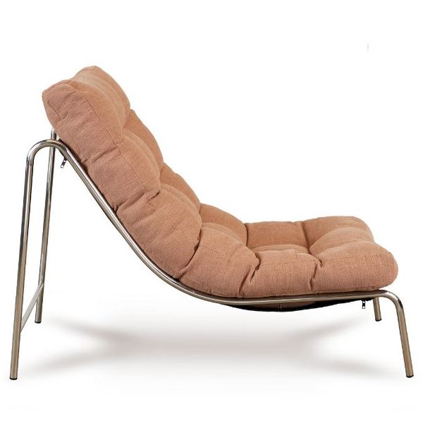 Fauteuil Lounge De Luxe - Tuscany / Chrome