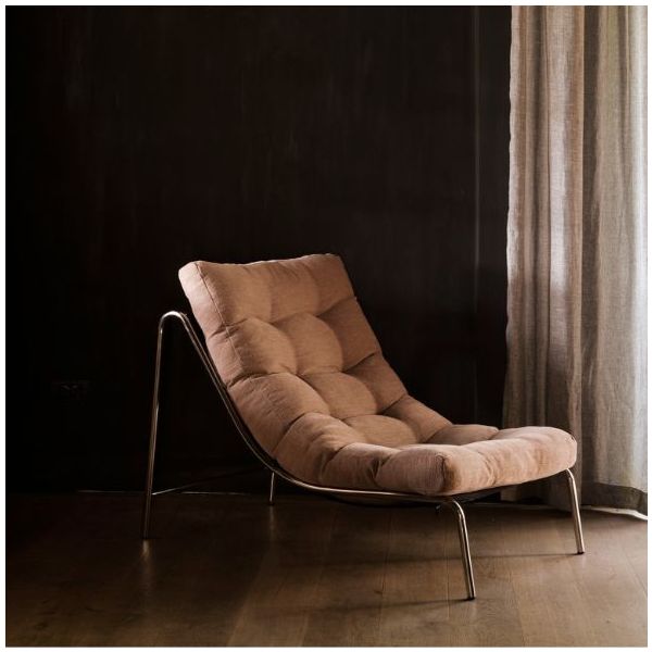 Fauteuil Lounge De Luxe - Tuscany / Chrome