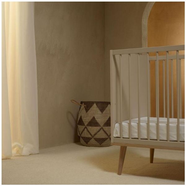 Lit bébé Flow 60 x 120 cm - Argile