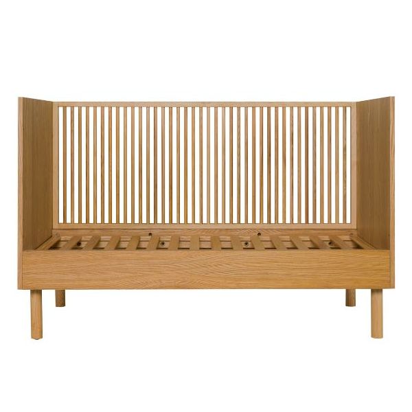 Lit bébé évolutif Hai No Ki 70 x 140 cm - Frêne Naturel