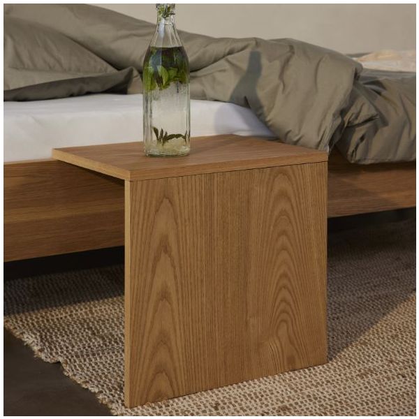 Hai No Ki Side table for single bed - Natural Ash