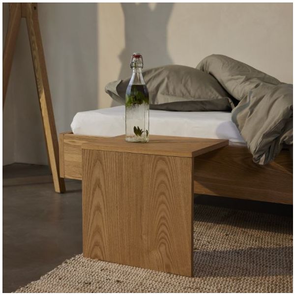 Hai No Ki Side table for single bed - Natural Ash