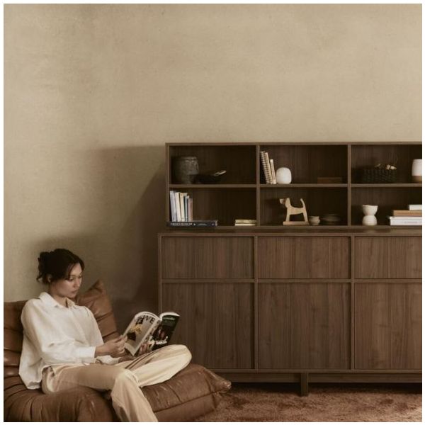 Extension rangement pour commode XL Kyo - Noyer