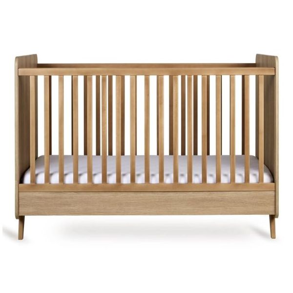 Lit bébé évolutif Loft 70 x 140 cm - Chêne Miel