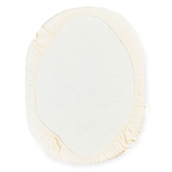 Drap housse pour berceau Lune 70 x 90 cm - Beige