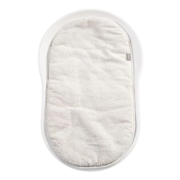 Coussin en coton éponge Mamee - Argile