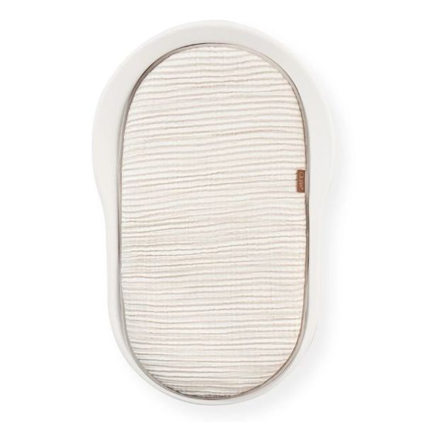 Coussin en gaze de coton Mamee - Rayures