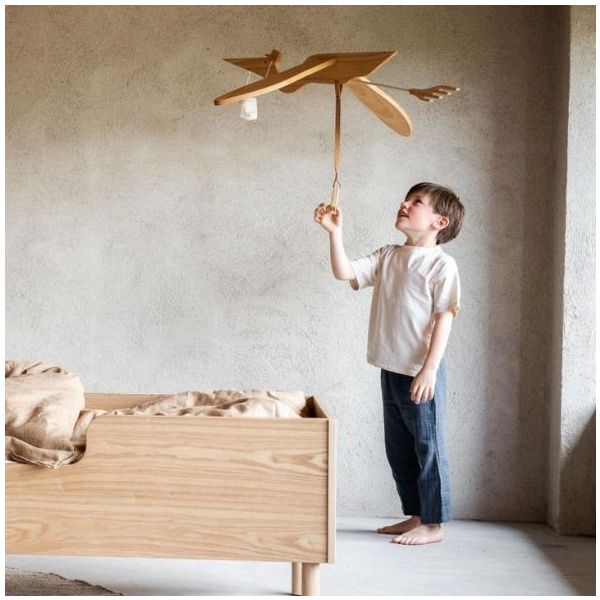 Mobile en bois - Pélican