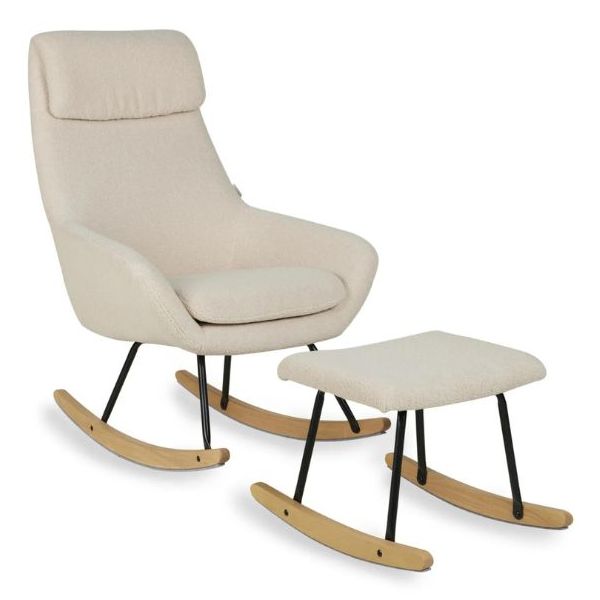 Fauteuil à bascule Nordic - Sheep Beige