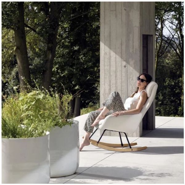 Fauteuil à bascule Nordic - Sheep Crème