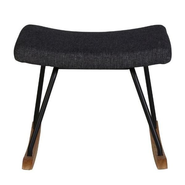 Repose-pieds pour fauteuil à bascule De Luxe - Noir