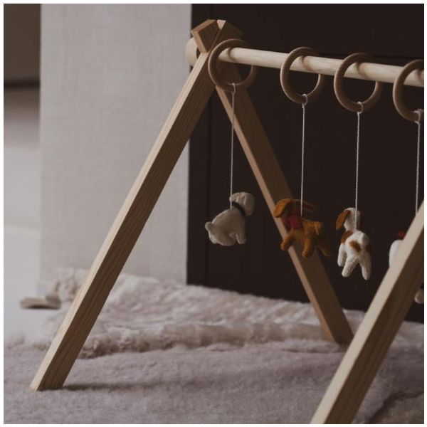 Set de 5 jouets à suspendre - Chiens