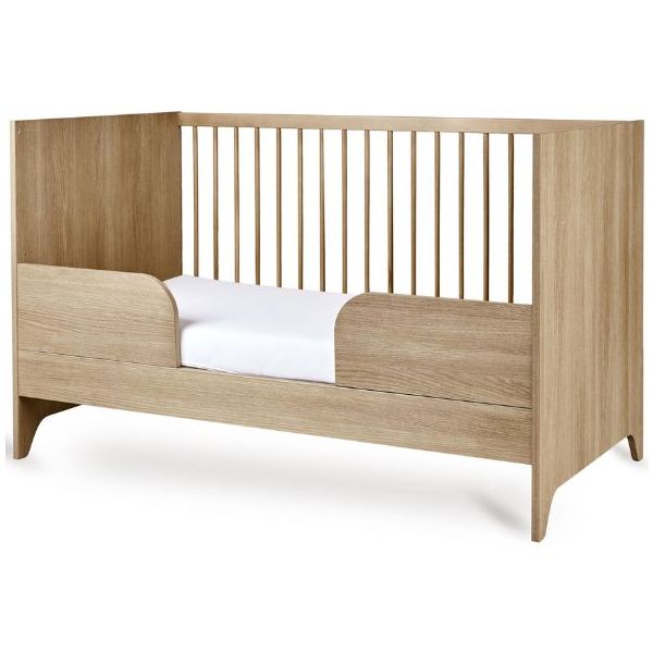 Tsugi Convertible Crib 70 x 140 cm - Honey Ash