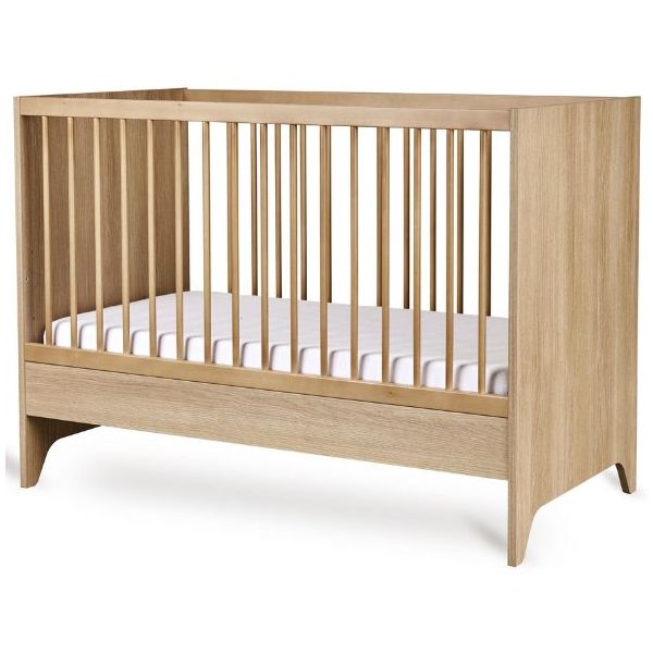 Tsugi Convertible Crib 70 x 140 cm - Honey Ash