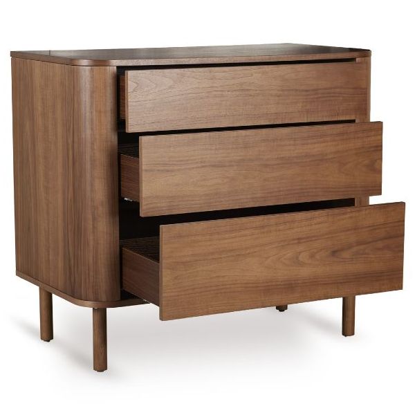 Commode 3 tiroirs Yume - Noyer