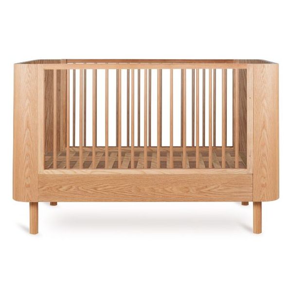 Lit bébé évolutif Yume 70 x 140 cm - Frêne Naturel