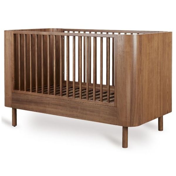 Lit bébé évolutif Yume 70 x 140 cm - Noyer
