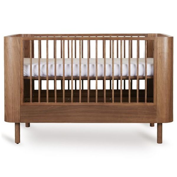 Lit bébé évolutif Yume 70 x 140 cm - Noyer
