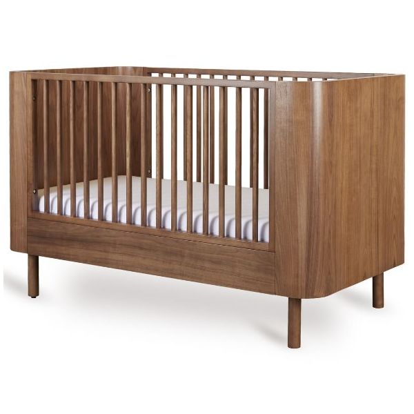 Lit bébé évolutif Yume 70 x 140 cm - Noyer