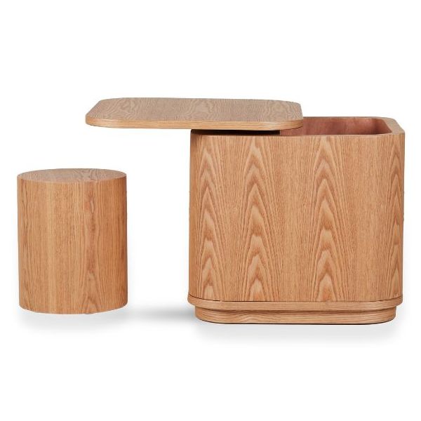 Tabouret enfant Yume - Frêne Naturel