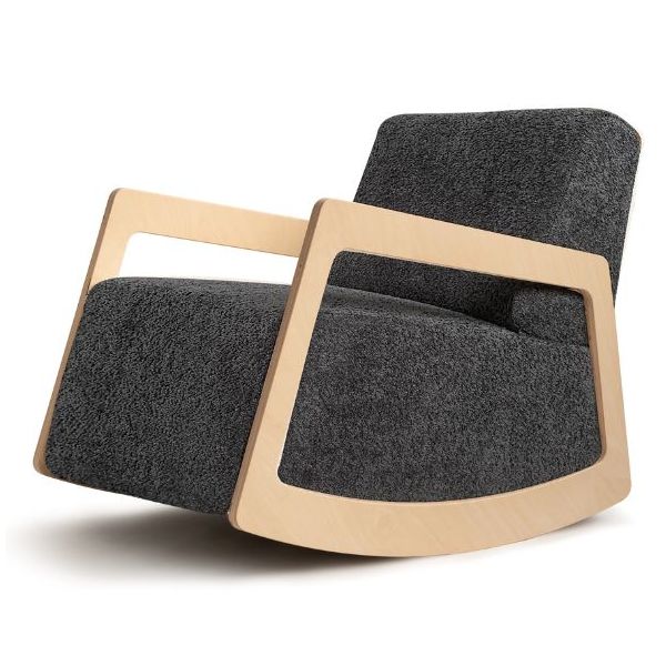 Fauteuil à bascule - Gris Foncé
