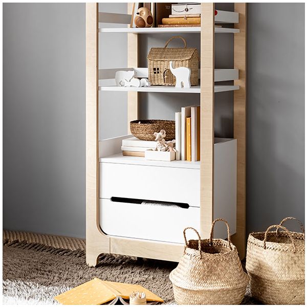 Bibliothèque H - Blanc