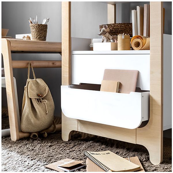 Bibliothèque H - Blanc