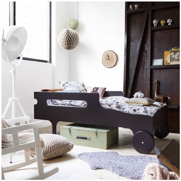 Lit junior R - 70 x 150 cm - Noir