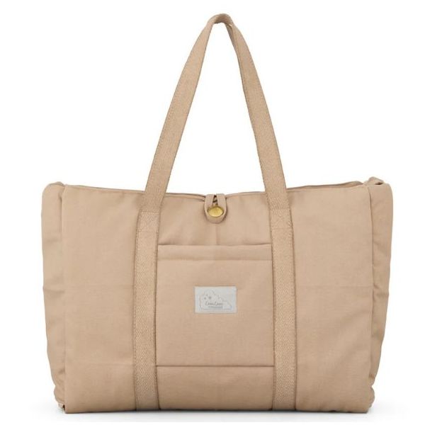 Ausklappbare Wickeltasche - Latte