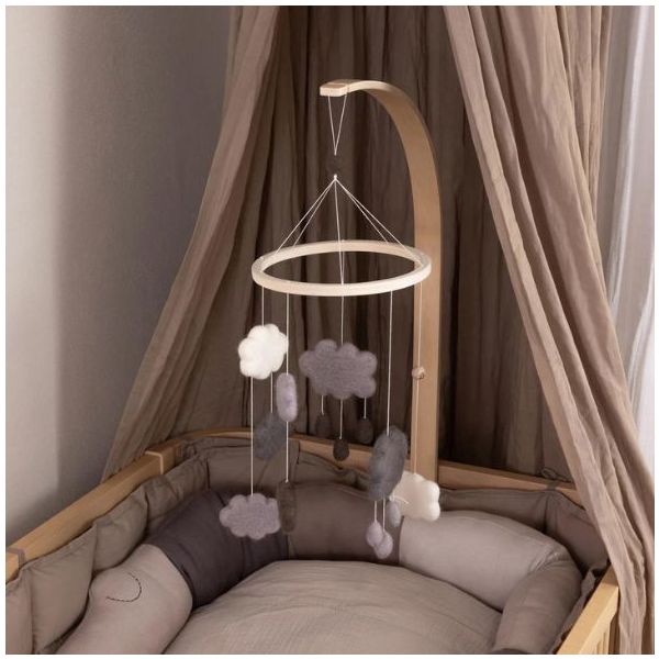 Accroche-mobile en bois - Naturel
