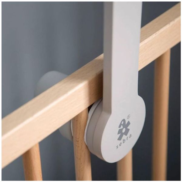 Accroche-mobile en bois - Gris