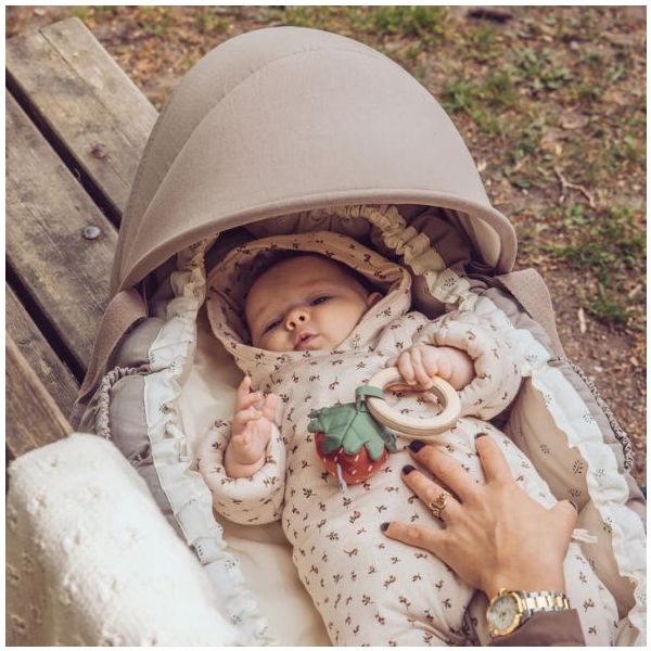 Capote pour nid de bébé 3-en-1 - Jetty Beige