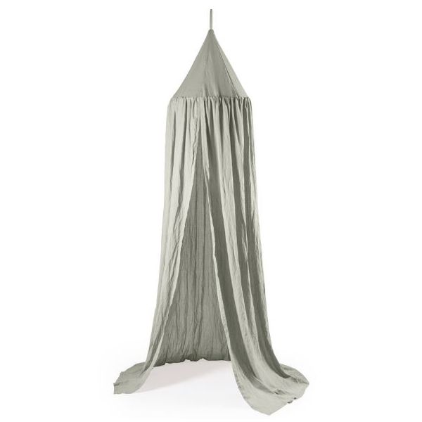 Ciel de lit Dobby - Vert Brume