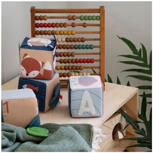 Sensory Soft Activity Blocks - Woodland