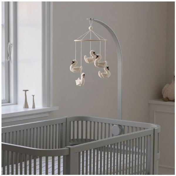 Canopy and Mobile Rod - Stone Grey