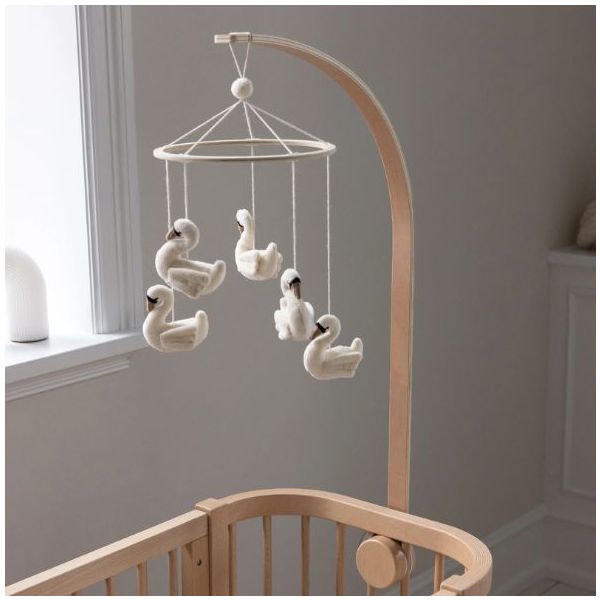 Canopy and Mobile Rod - Wooden Edition